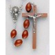 Family Wall Rosary (Brown)